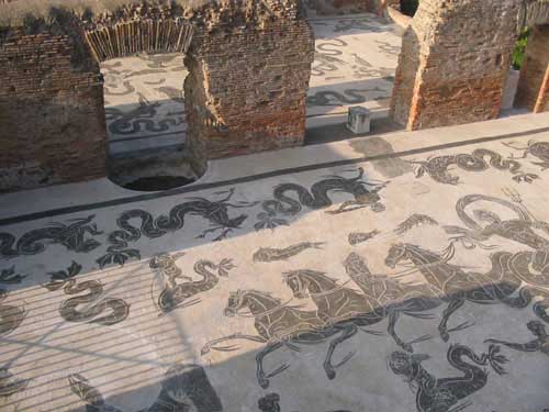 Gli scavi di Ostia Antica
